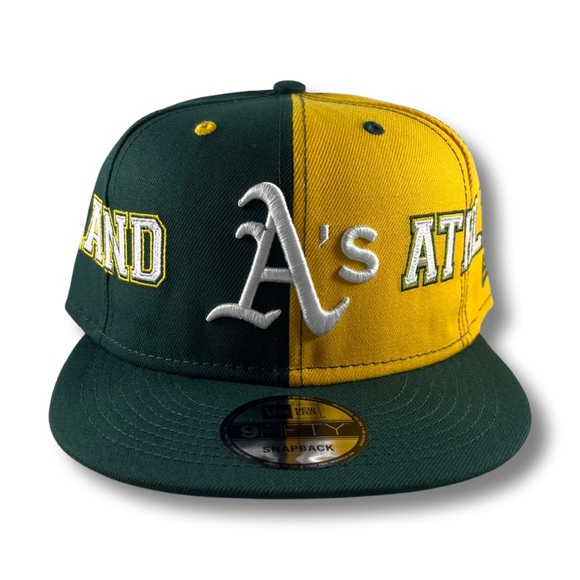 New Era Oakland A’s Team Split 9FIFTY Adjustable Snapback